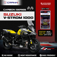 Carbon Brake Pads For Suzuki V-Strom 1000 (2017-2019) - Rear - CFB914 - 1 Set