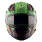 APEX VENOMOUS D/V BLACK NEON GREEN free smoke visor