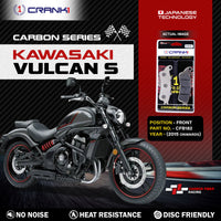 Carbon Brake Pads For Kawasaki Vulcan S (2015 Onwards) - Front - CFB182 - 1 Set