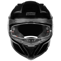 STUDDS Helios Solid Gloss Black Helmet