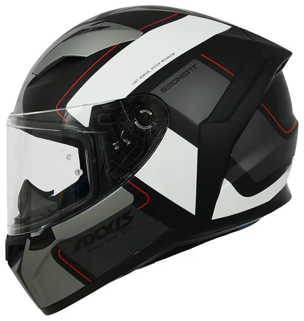 mt axxis eagle helmet BALANCE MATT GREY RED  Destination Moto Helmet Axxis X Road Axxis