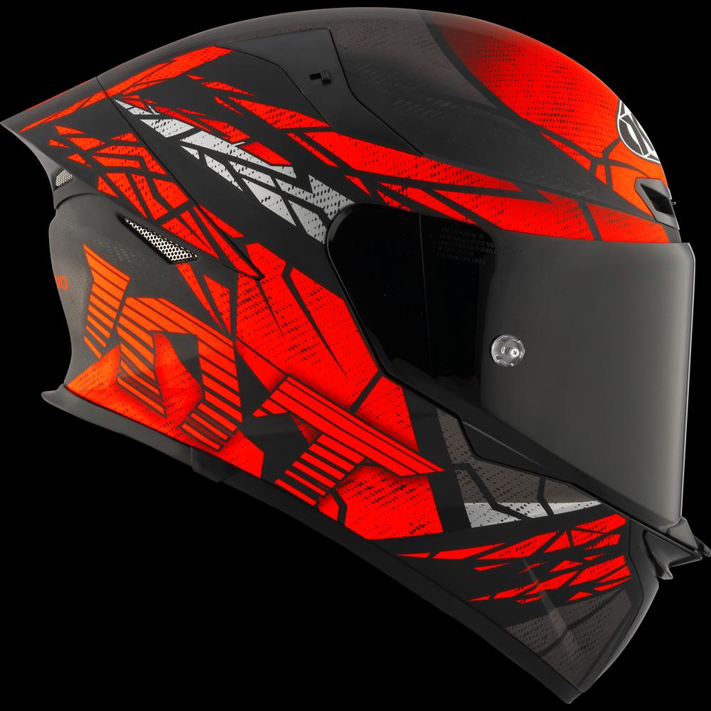 KYT TT-REVO COMBUSTION MATT RED