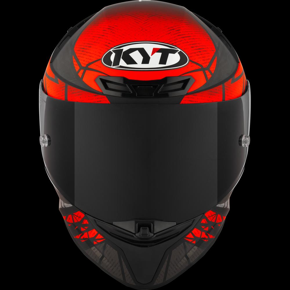 KYT TT-REVO COMBUSTION MATT RED
