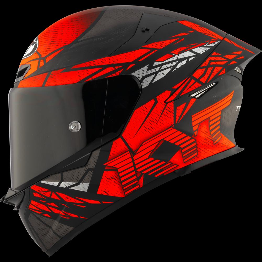 KYT TT-REVO COMBUSTION MATT RED