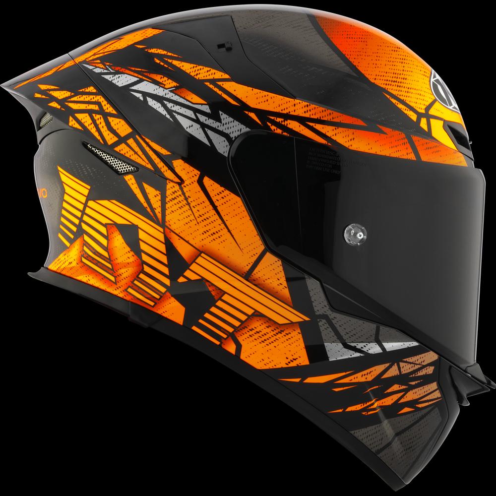 KYT TT-REVO COMBUSTION ORANGE