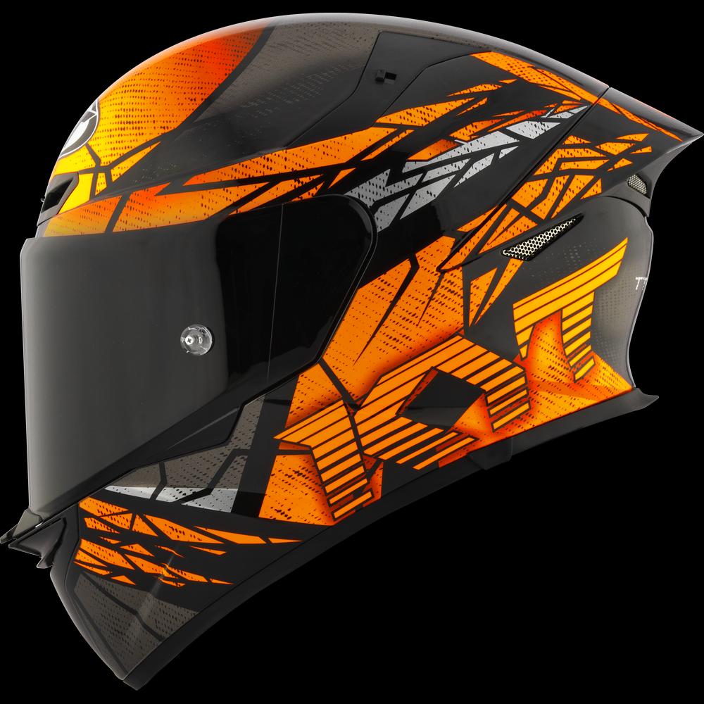 KYT TT-REVO COMBUSTION ORANGE
