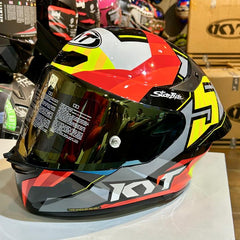 AUTOTRUMP Replacement visor for KYT TT-REVO (GOLDEN VISOR)