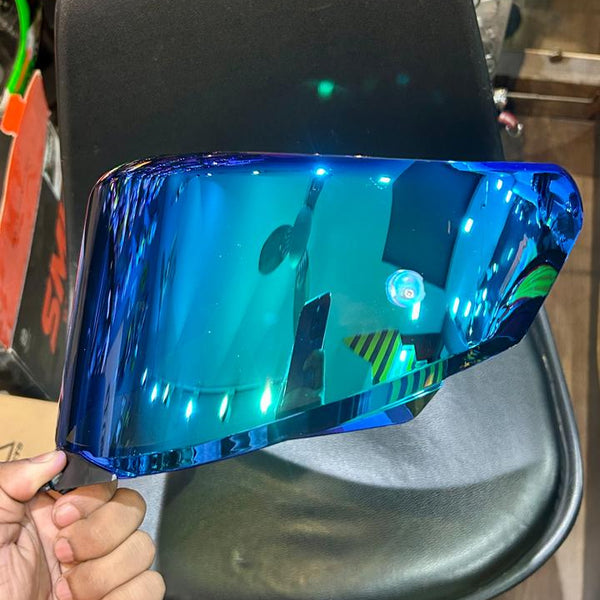 AUTOTRUMP Replacement visor for KYT TT-REVO (DEEP BLUE)