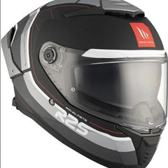 MT Thunder 4 SV R25 B2 Gloss Black Grey Helmet