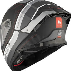 MT Thunder 4 SV R25 B2 Gloss Black Grey Helmet