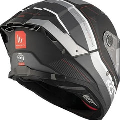 MT Thunder 4 SV R25 B2 Gloss Black Grey Helmet