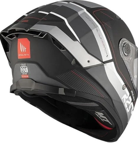 MT Thunder 4 SV R25 B2 Gloss Black Grey Helmet