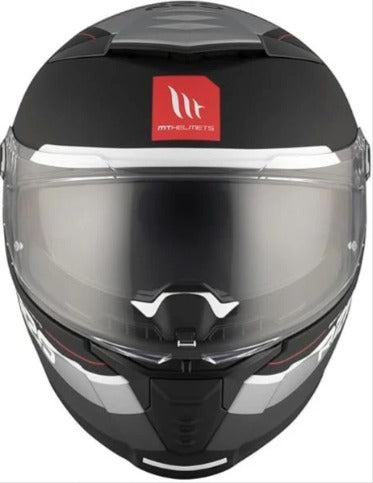 MT Thunder 4 SV R25 B2 Gloss Black Grey Helmet