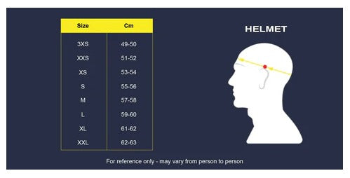 Helmet Size Guide