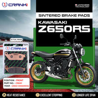 Sintered Brake Pads For Kawasaki Z650RS (2022 Onwards) - Front - CB241 - 1 Set