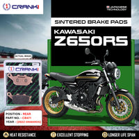 Sintered Brake Pads For Kawasaki Z650RS (2022 Onwards) - Rear - CB471 - 1 Set