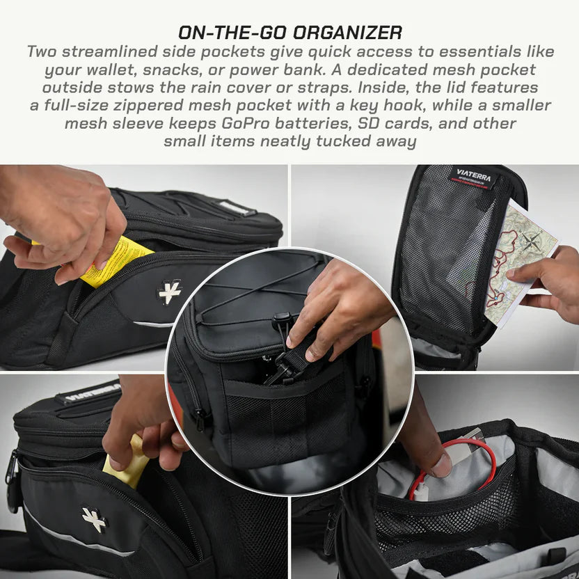 ACE MAGNETIC MOTORCYCLE TANK BAG