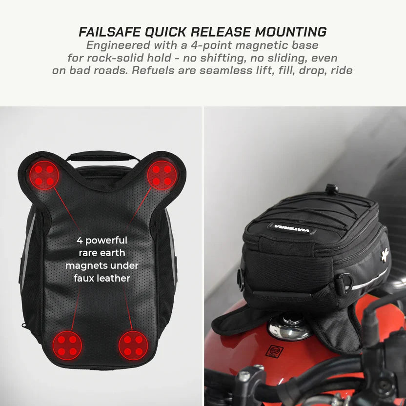 ACE MAGNETIC MOTORCYCLE TANK BAG