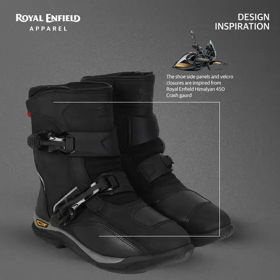 ROYAL ENFIEID WANDERER WATERPROOF RIDING BOOT - BLACK