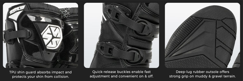 SCOYCO - All-weather Off-Road Motorcycle Boots - MBM009-2
