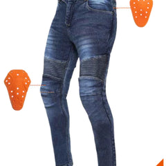 Bikeratti Steam Pro Denim Jeans with Kevlar and D3O Armour