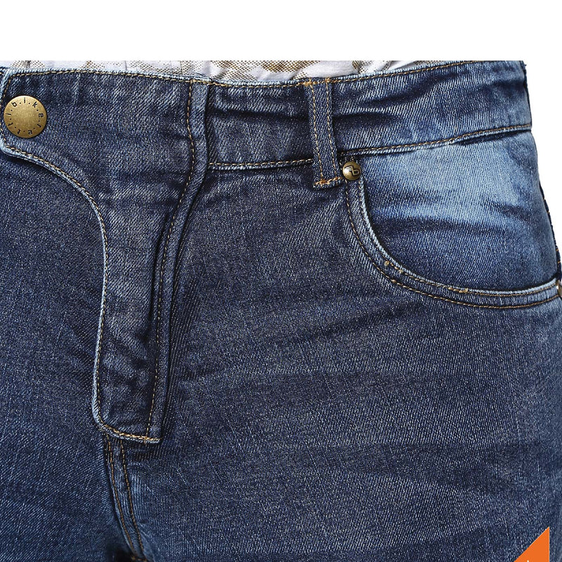 Bikeratti Steam Denim Jeans with Kevlar and D3O Armour