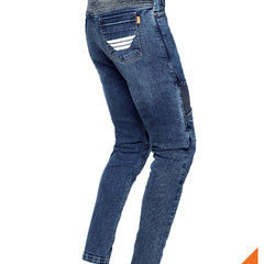 Bikeratti Steam Denim Jeans with Kevlar and D3O Armour