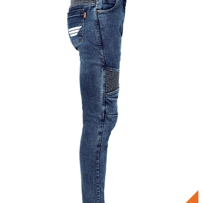 Bikeratti Steam Denim Jeans with Kevlar and D3O Armour