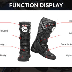 SCOYCO - All-weather Off-Road Motorcycle Boots - MBM009-2
