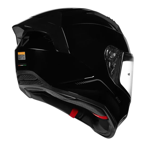 Korda Evo Solid Gloss Black Helmet