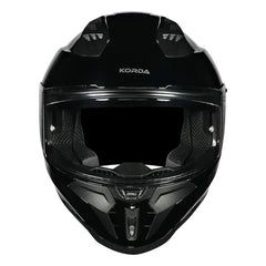 Korda Evo Solid Gloss Black Helmet