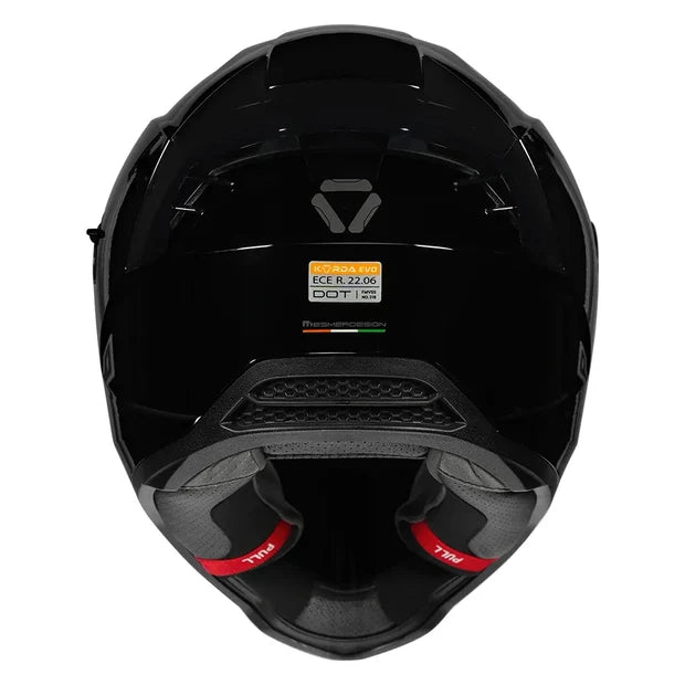 Korda Evo Solid Gloss Black Helmet