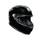 K6 AGV DOT(ECE) SOLID MPLK - BLACK