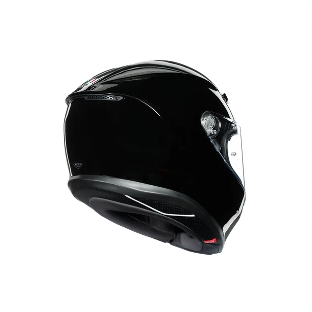 K6 AGV DOT(ECE) SOLID MPLK - BLACK