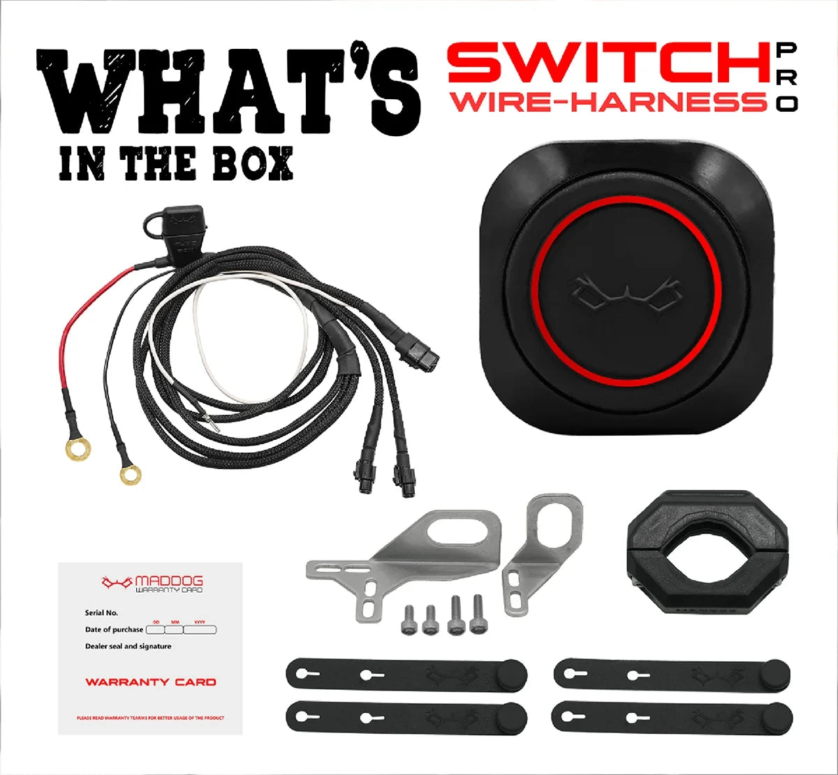 Maddog Switch and Wire harness Pro