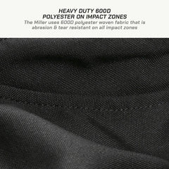 MILLER – STREET MESH RIDING JACKET WITH LINERS (STEALTH BLK)