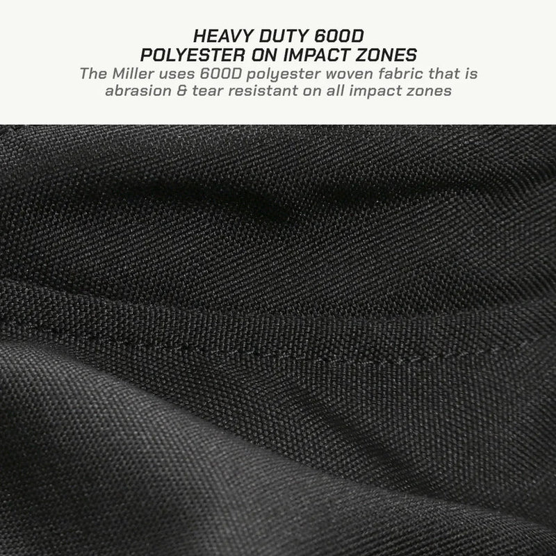 MILLER – STREET MESH RIDING JACKET WITH LINERS (STEALTH BLK)
