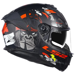 LS2 FF320 Stream II Angry Monkey MATT.BL RED