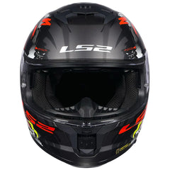LS2 FF320 Stream II Angry Monkey MATT.BL RED