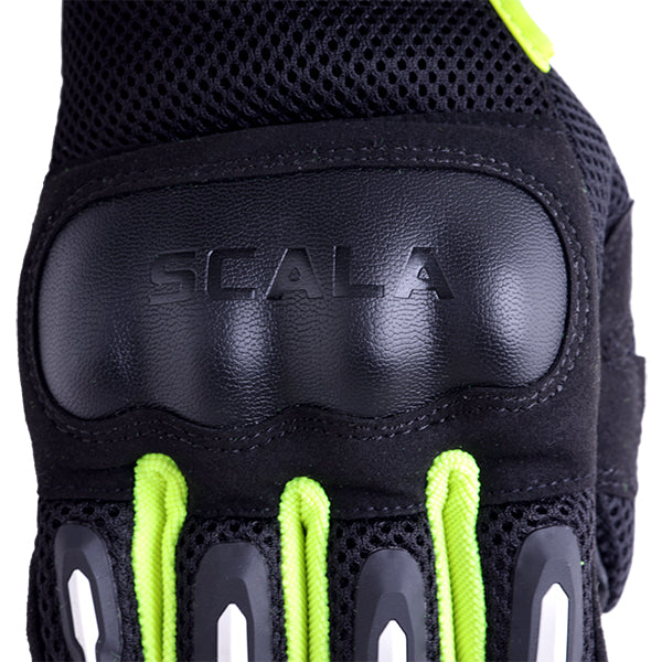 SCALA – AIR GLOVE-Black-Hi-Vis