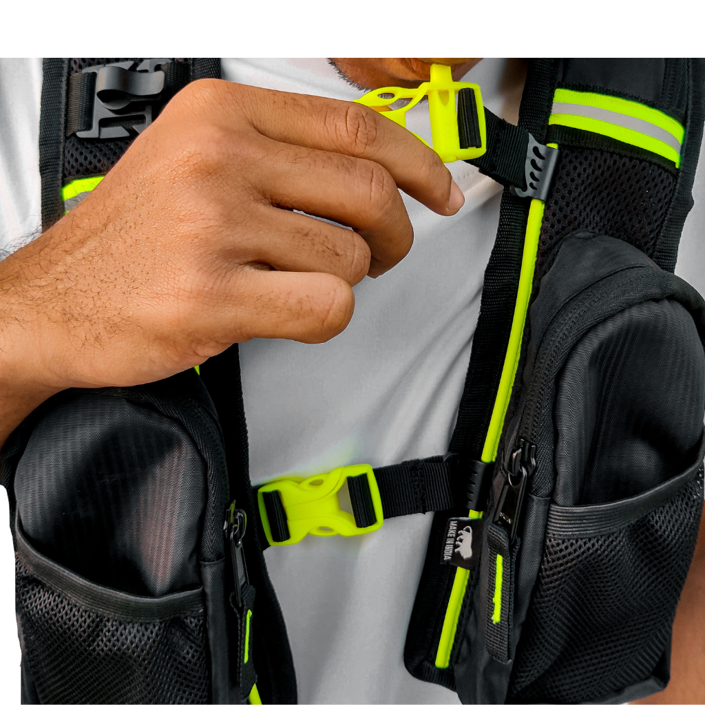 Raida Hydration Backpack – Ultra | Hi-Viz With Bladder