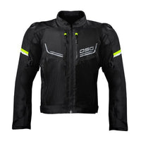 DSG Aire Mesh Jacket Black Fluro Yellow
