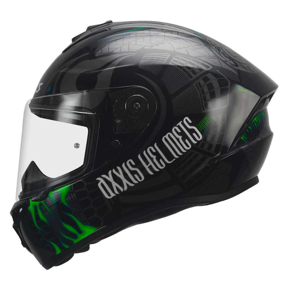 AXXIS DRAKEN S MAORI DEVIL HELMET –