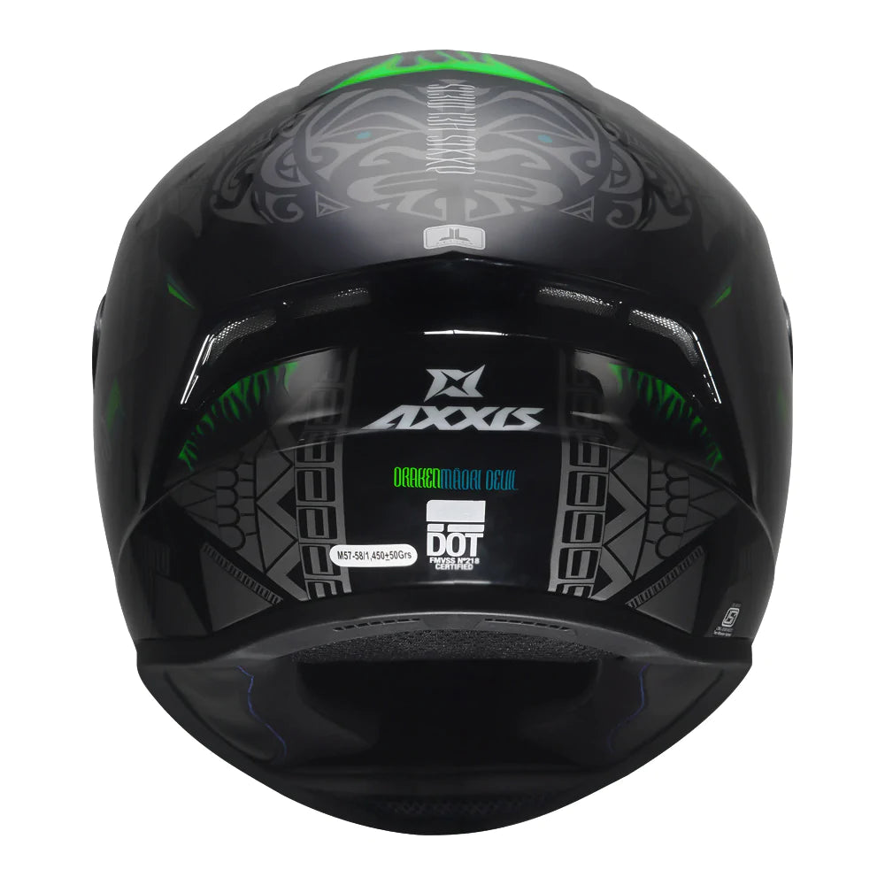 AXXIS DRAKEN S MAORI DEVIL HELMET