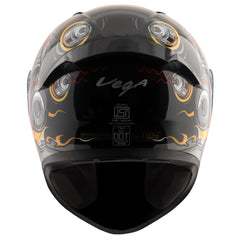 Bolt Superhero Black Red Helmet