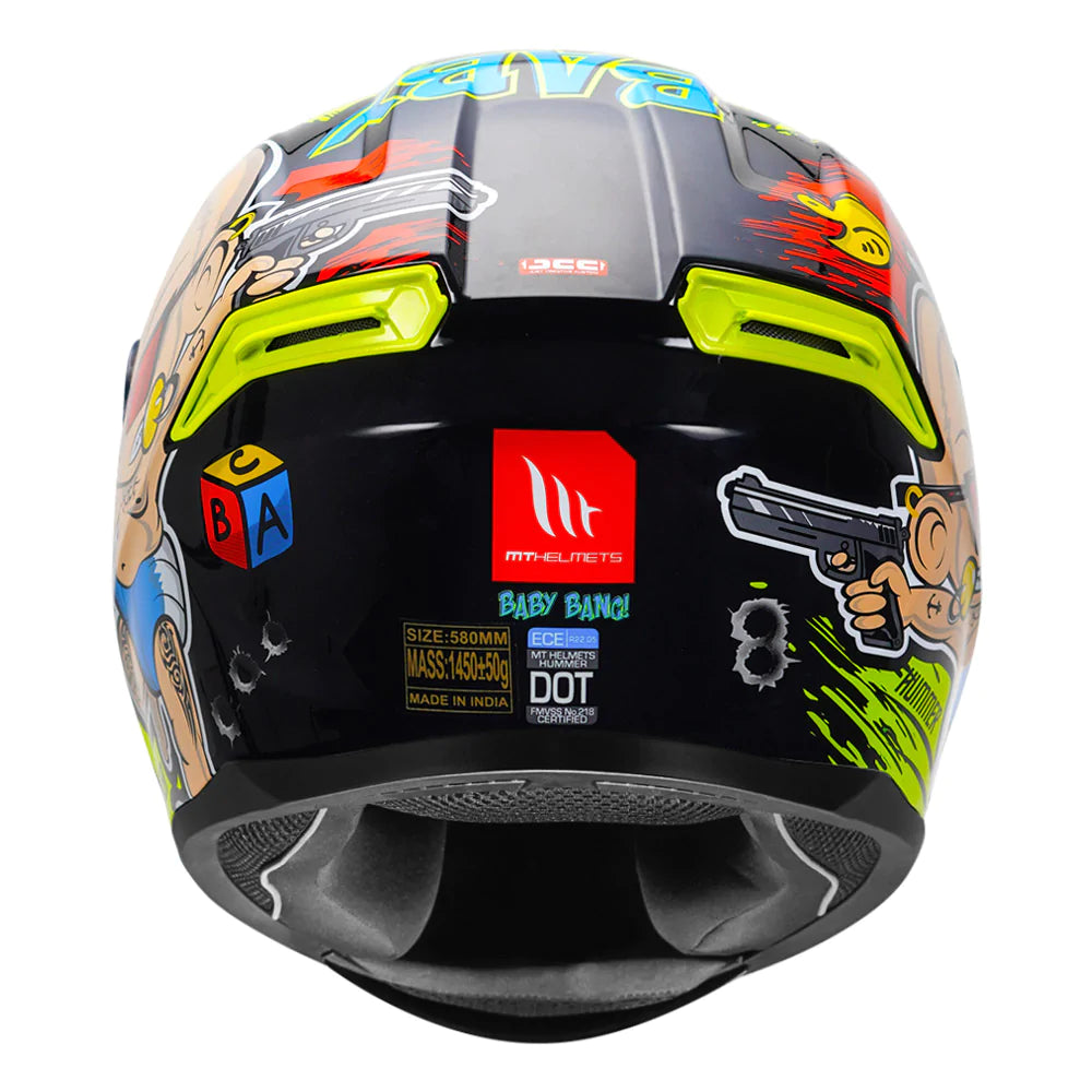 baby bike helmet india MT HUMMER BABY BANG HELMET – HELMETWALA.COM