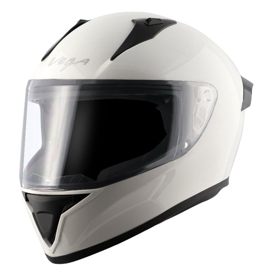 Bolt White Helmet