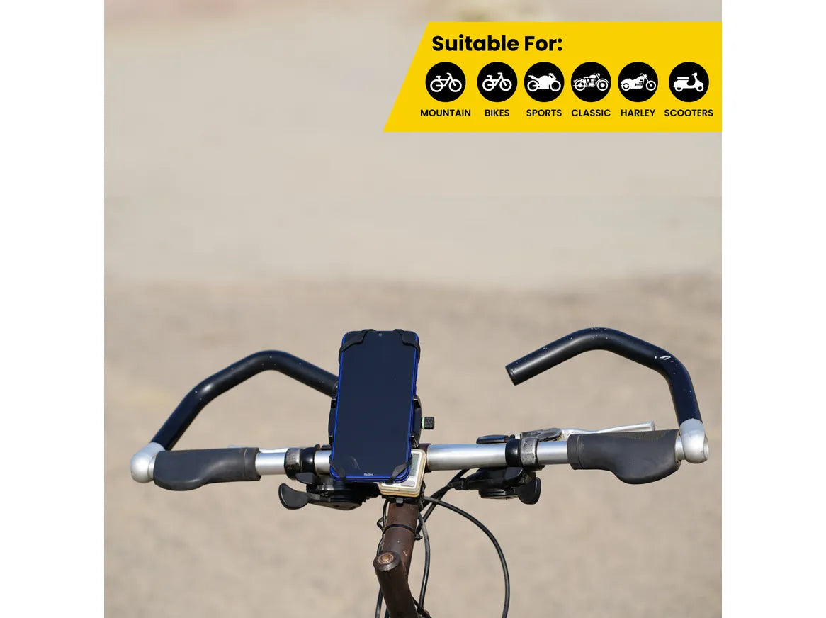 Claw-Grip Mobile Holder Mount - Black