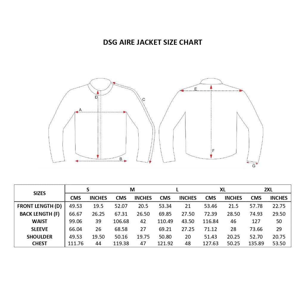 DSG Aire Mesh Jacket Black Fluro Yellow