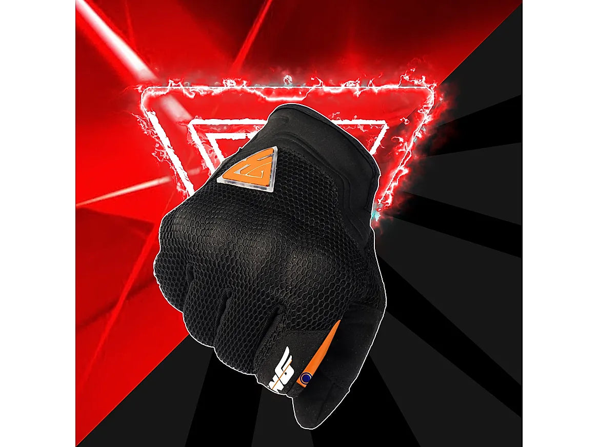 Night Wing Smart Motorcycle Gloves - Black